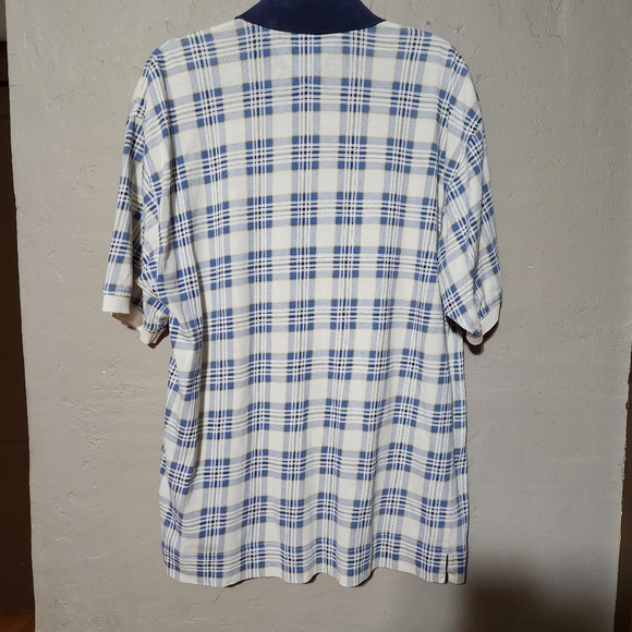 Tommy Hilfiger Shirt Mens Large Golf Polo Box Pattern - Picture 5 of 5